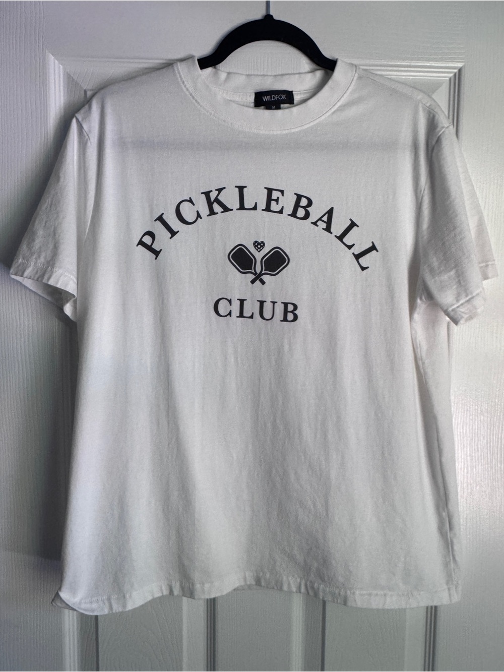 Wildfox Pickleball Club Tee Snow White Short Sleeves Women’s T-Shirt Gift